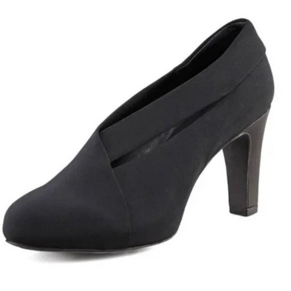 Eileen Fisher Peek Stretch Grosgrain Ankle Booties, Size 11